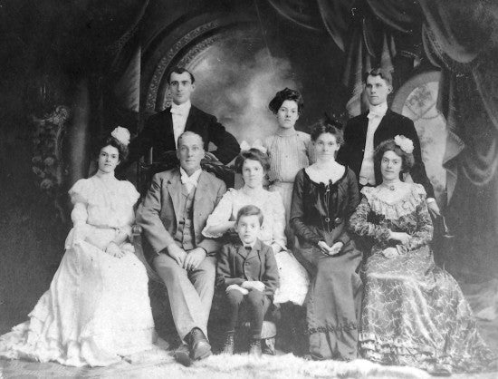 Robert Black Family, Toledo Ohio, c1902