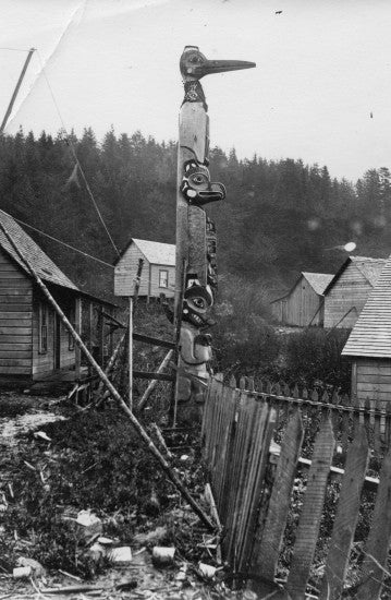 Totem Pole, Alaska, c1898.