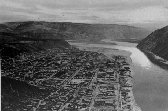 Dawson City from Moosehide Slide, n.d.