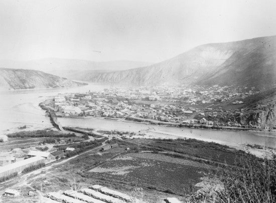 Dawson City Looking North Aug.2, 1914
