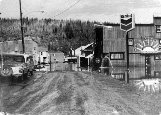 Queen Street during the Flood of May 1979