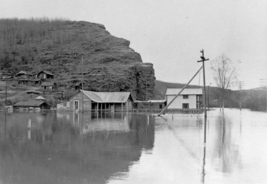 Front Street during Flood of May 1944