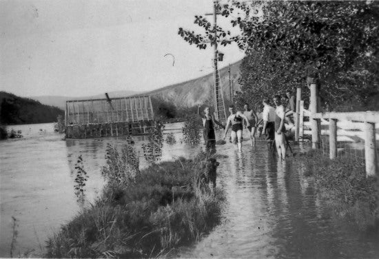 Front Street during the Flood of 1936