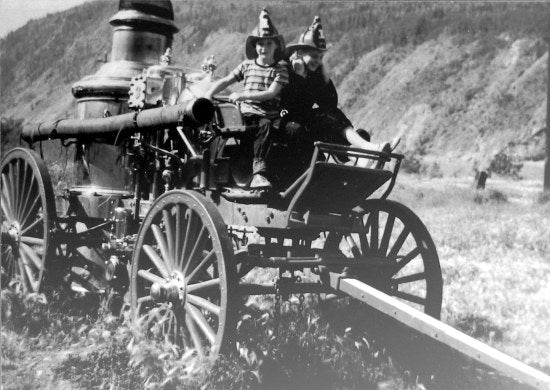 Horse Drawn Fire Engine, c1952