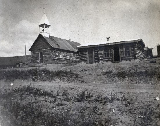 Church at Dominion Creek, c1910