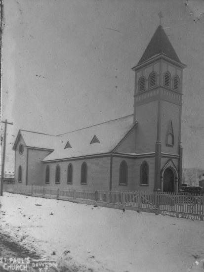 St. Paul's Church Dawson City, c1902.