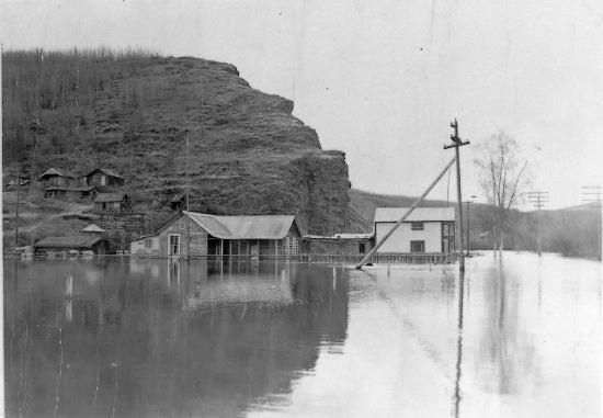 Front Street during Flood of 1944