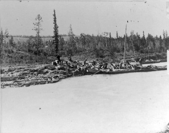 En Route to the Klondike, c1898