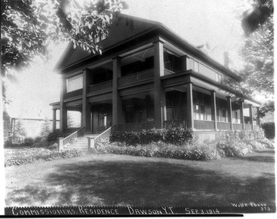 Commissioner's Residence Dawson Y.T., October 3, 1914