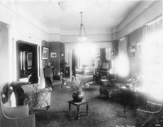 Drawing Rooms Commissioners Residence Dawson Y.T., October 3, 1914