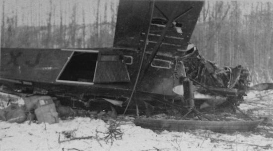 Crashed Plane, c1935