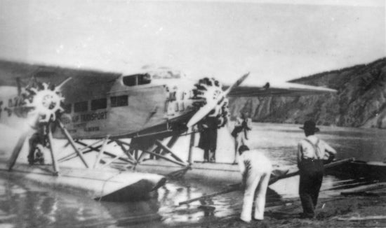 CF-BEP at Dawson, c1935
