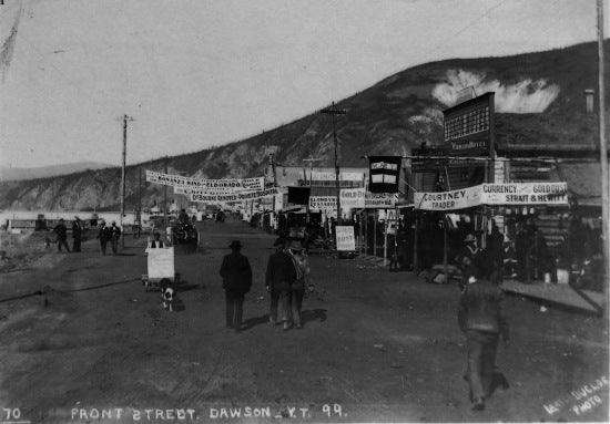Front Street, Dawson Y.T., 1899
