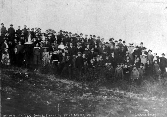 Midnight on the Dome, Dawson, June 21, 1904