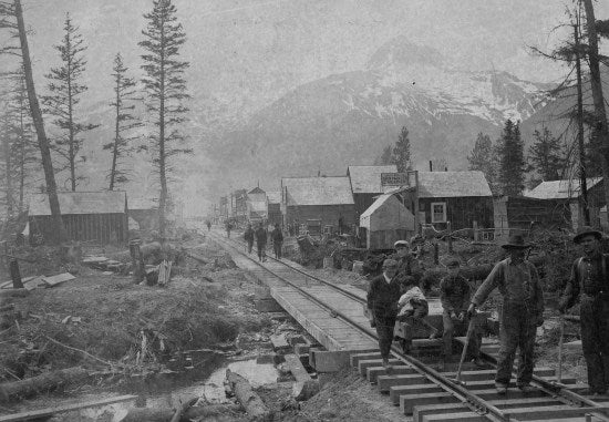 Skagway, Alaska c1900.