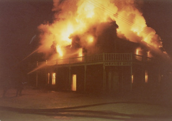 Fire at the Downtown Hotel, February 1980