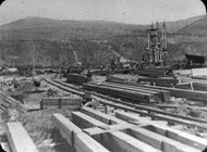 Partially Built Dredges, 1906