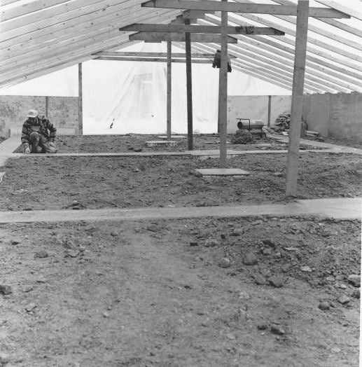 Interior Work Area, Yukon Hotel, October 14, 1977.