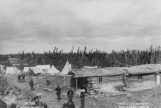 Dr. Steel's Hospital, Fort Yukon, 1898