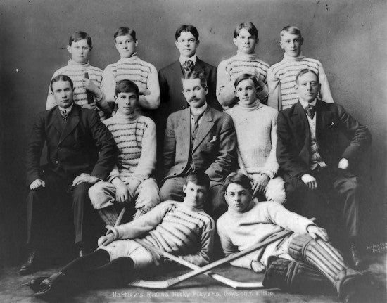 Hartley's Regina Hocky Players, 1910.