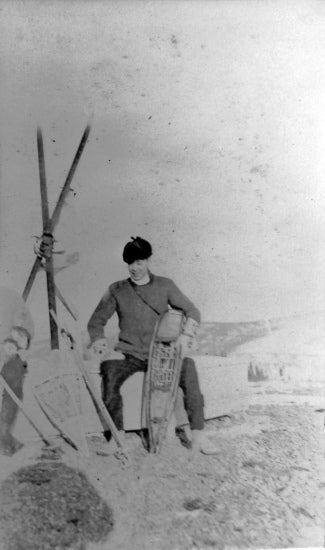 Man with Snowshoes, c1919