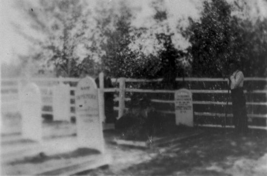Police Cemetery, Dawson, Y.T, c1919