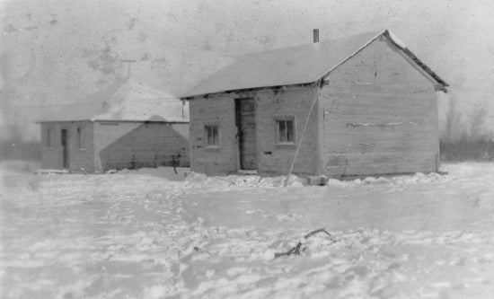 Store houses at Fort McPherson, 1920