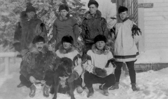 Some of the Boys in Parkas, c1920