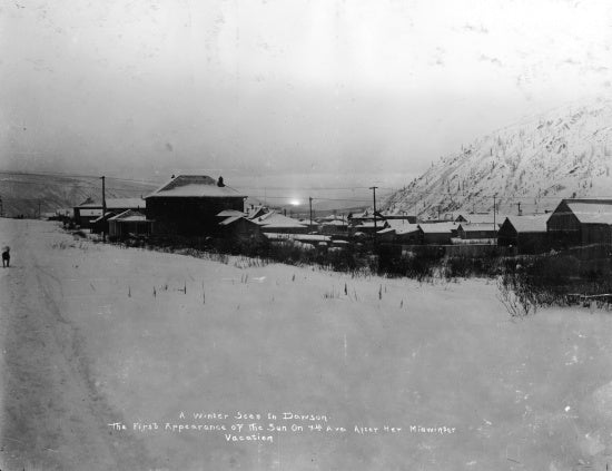A Winter Scene Dawson, c1918