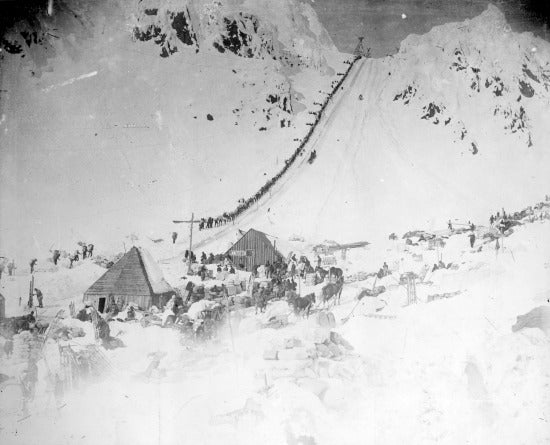Route to the Klondike Gold, 1898
