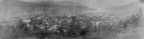 Bird's Eye View of Dawson, c1918