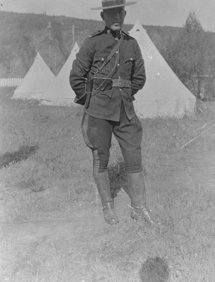 Portrait North West Mounted Police, c1918