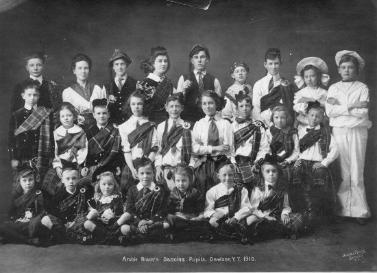 Archie Black's Dancing Pupils, 1910