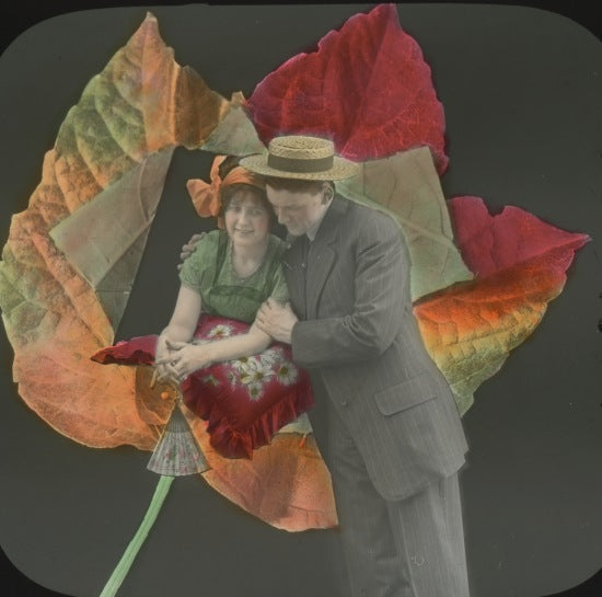 When Autumn Leaves are Falling Lantern Slide Production, n.d.