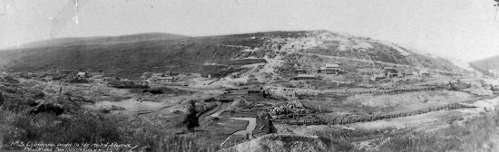 No. 3 Eldorado Down to the Mouth Showing Phiscators Dredges & Gold Hill, c1902