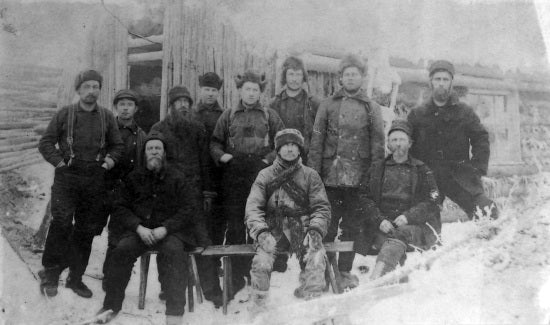 Winter of '98 & '99 in Dawson City, 1899