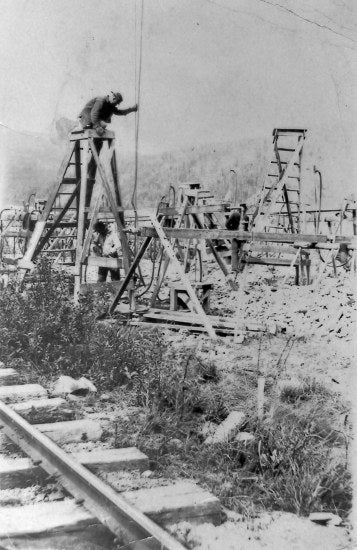 Mining Operation, c1916.