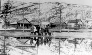Group Portrait at Victory Garden, Dawson City, c1916.