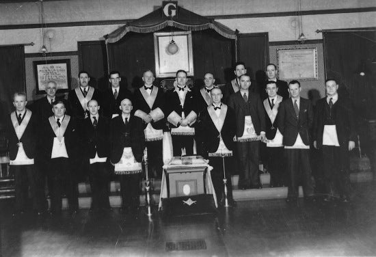 Freemasons, c1945.