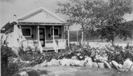 Dredgemaster's House, Quartz Creek, c1944.