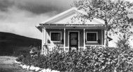 Dredgemaster's House, Quartz Creek, c1944.