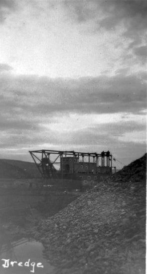 Dredge at Work, c1912.