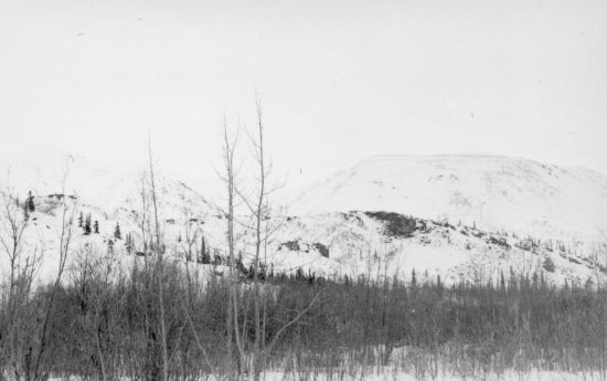 Hills along the Blackstone River, c1950.