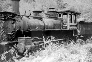 Klondike Mines Railway Engine No. 1, 1957.