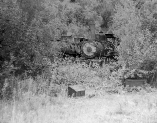 Klondike Mines Railway Engine No. 2, 1957.