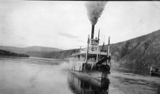 Sternwheeler Yukon, c1913.