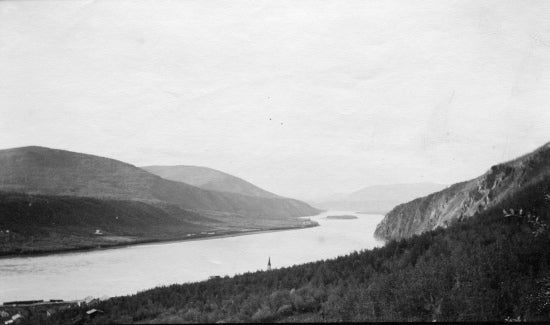 Scenic View of the Yukon River, c1913.