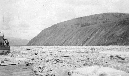 Yukon River at Spring Break-Up, c1913.