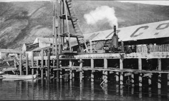 Northern Commercial Company Dock, c1913.