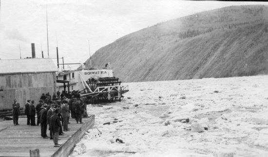 Ice on the Yukon River, c1913.